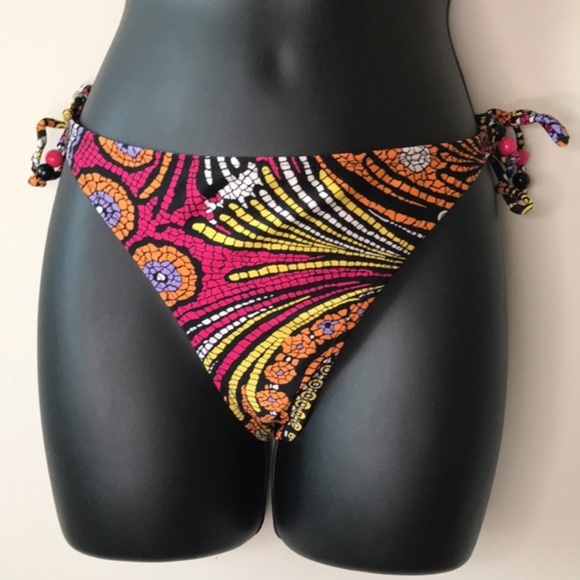 BohemianTribal Print Triangle Bikini Swimsuit - Picture 4 of 10